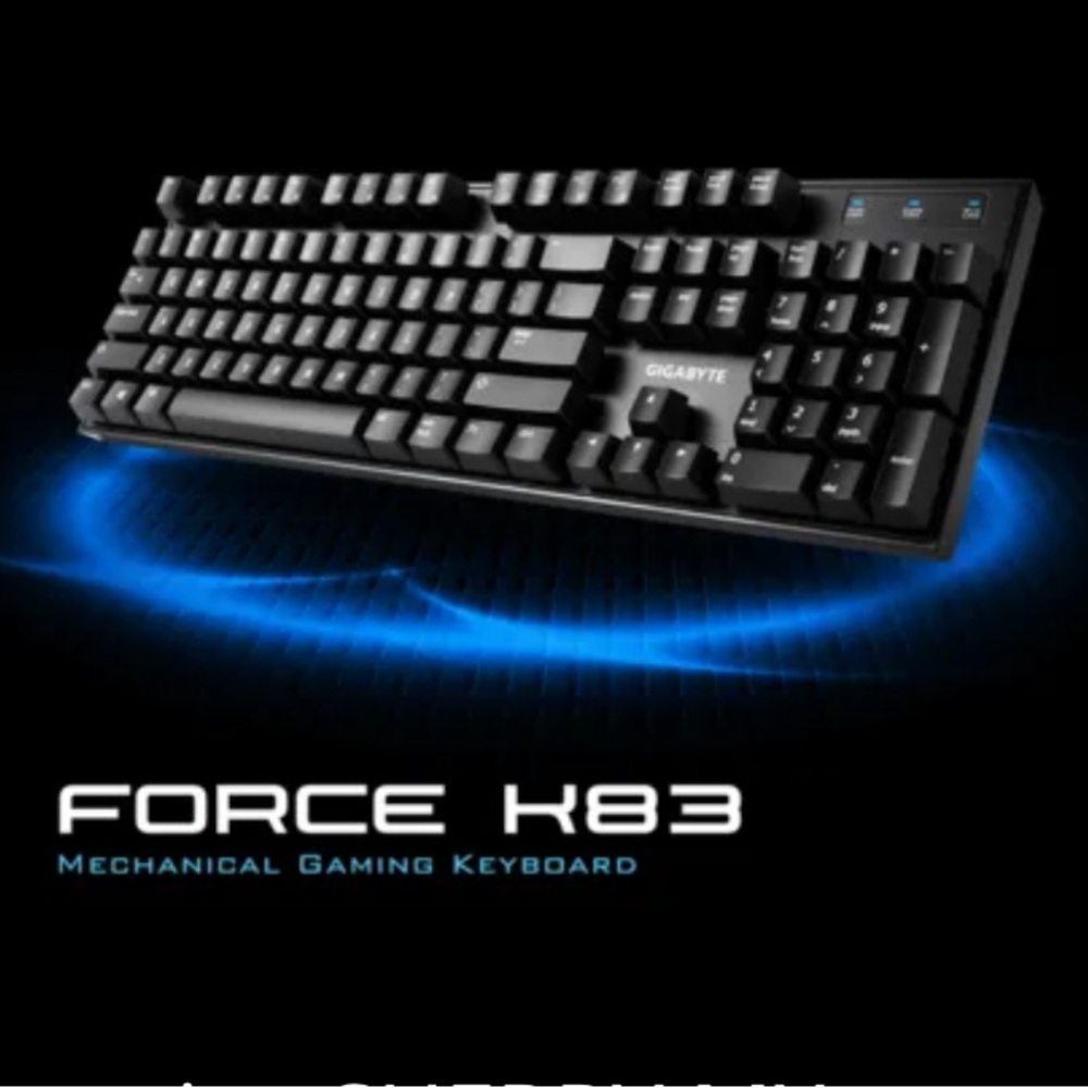 GIGABYTE Force K83 Black Mechanical Gaming Keyboard with Numeric Keypad Wired